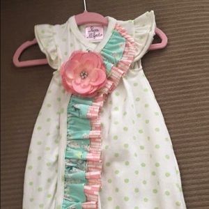 Beautiful baby girl gown